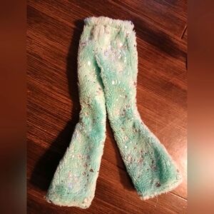 Genuine Barbie Fluffy Green Pants With Sparkles